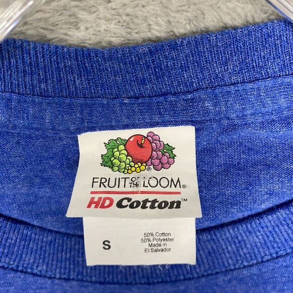 2/$10 Fruit of the Loom Womens Shirt Small Blue‎ Y'all Need Jesus Crew - Picture 9 of 9